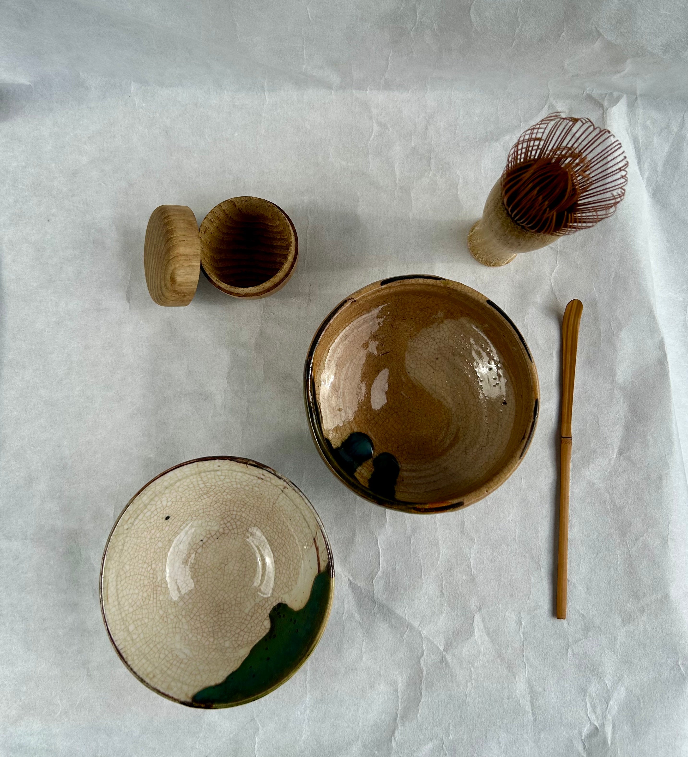 Matcha Tea ceremomy utensils(Pre-owned)