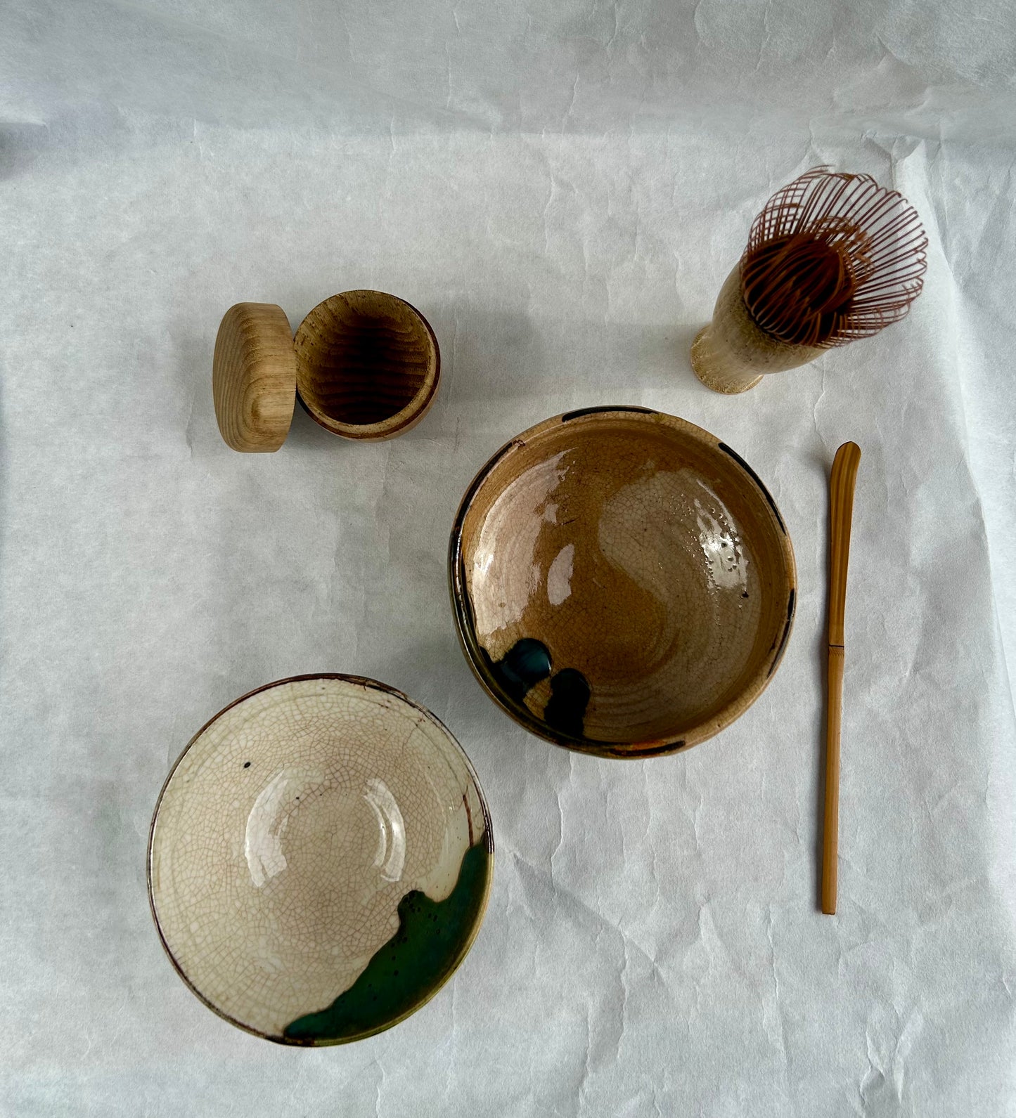 Matcha Tea ceremomy utensils(Pre-owned)