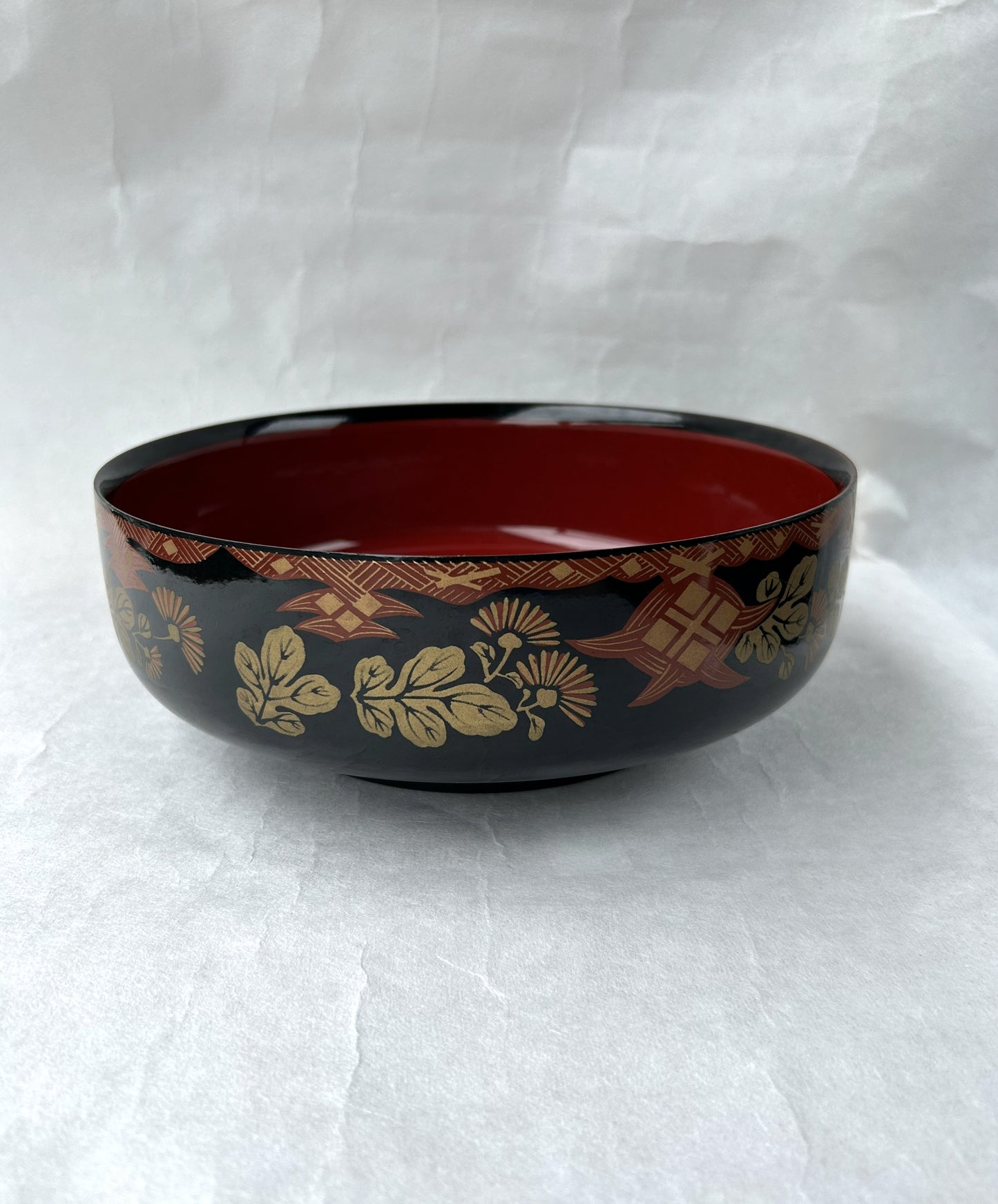 Vintage Japanese Lacquerware Bowl