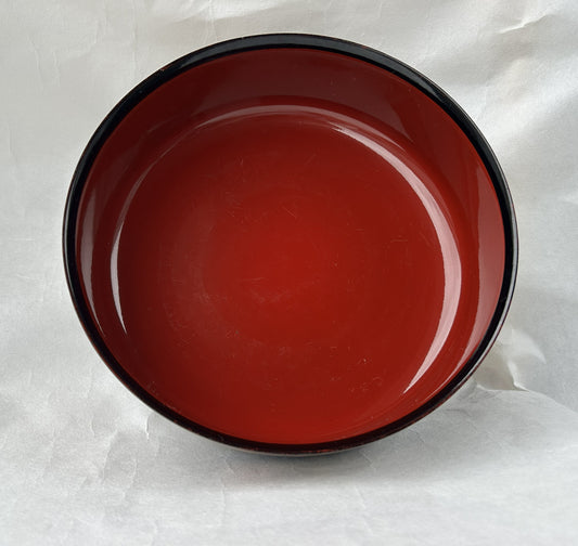 Vintage Japanese Lacquerware Bowl