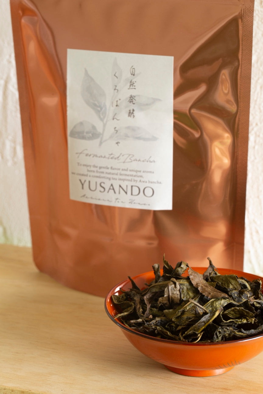 Fermented Bancha Black (Leaf 40g) YUSANDO Signature Collections