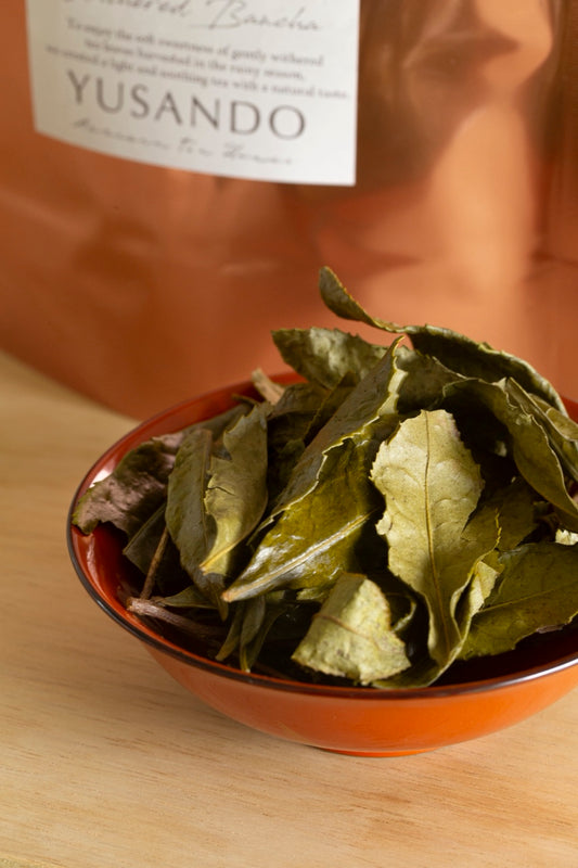 Naturally Wilted Bancha White  ( Leaf 40g) YUSANDO Signature Collections