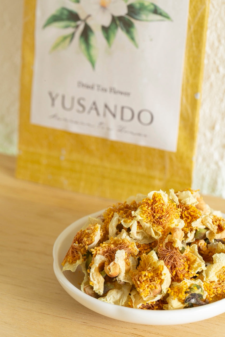 Dried Tea Flower blossom YUSANDO Signature Collections