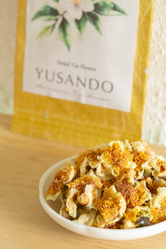 Dried Tea Flower blossom YUSANDO Signature Collections